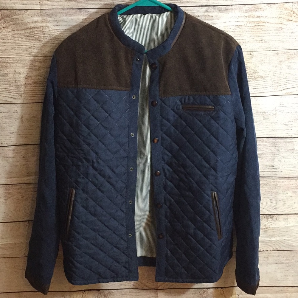 Newport Men's Jacket NWOT Size Medium Black Blue